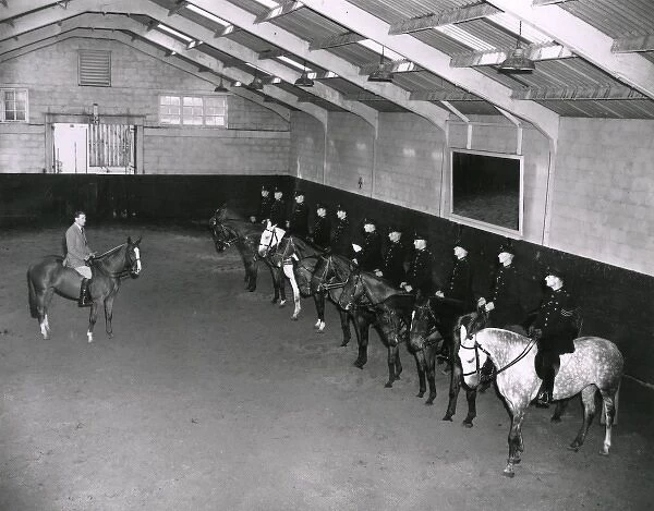 Metropolitan Police officers on horseback