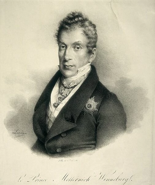 Metternich, Klemens, Furst von (1773-1859). Austrian