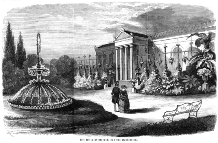 Framed Print : Metternichs Residence 2