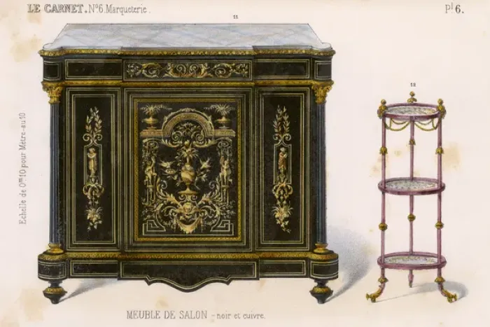 Framed Print : Meuble De Salon 5 Framed Print : Meuble De Salon 5