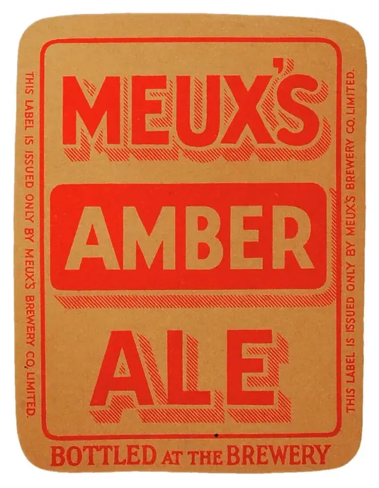 Framed Print : Meux's Amber Ale Framed Print : Meux's Amber Ale