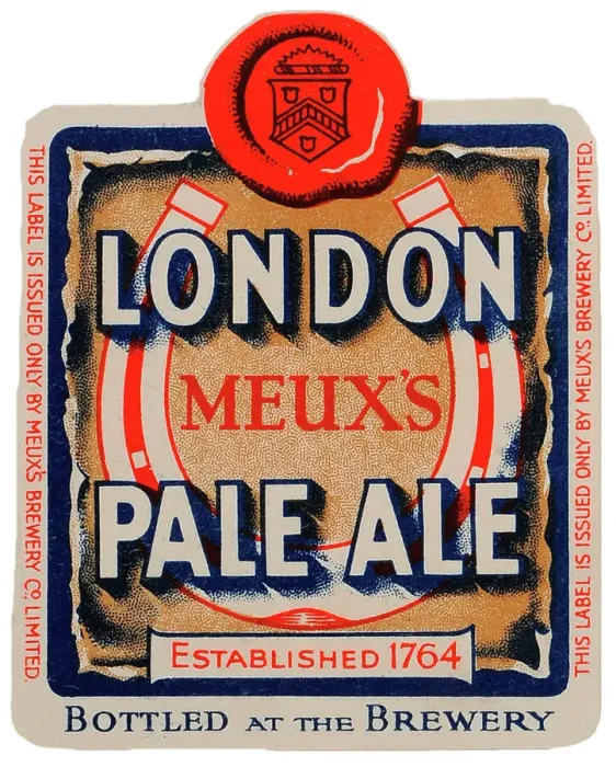 Framed Print : Meux's London Pale Ale Framed Print : Meux's London Pale Ale