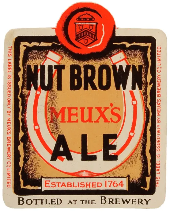 Framed Print : Meux's Nut Brown Ale Framed Print : Meux's Nut Brown Ale