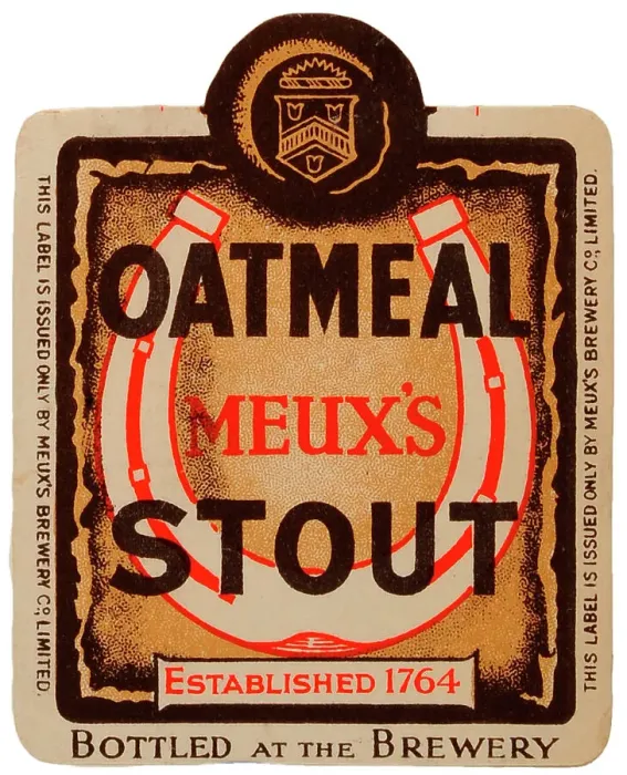 Framed Print : Meux's Oatmeal Stout Framed Print : Meux's Oatmeal Stout