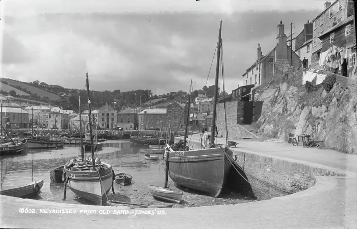 Framed Print : Mevagissey Harbour View Framed Print : Mevagissey Harbour View
