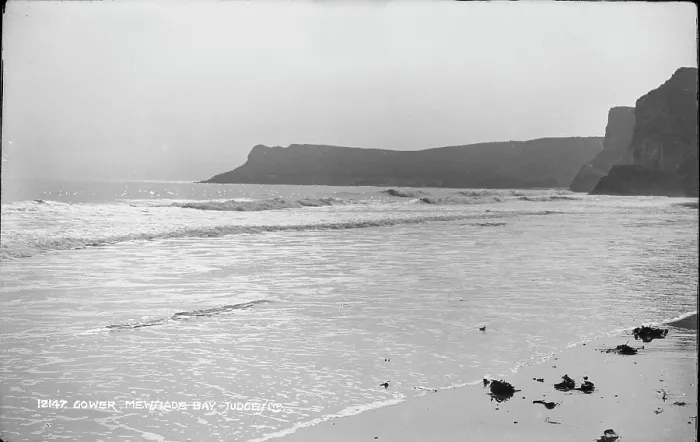 Framed Print : Mewlade Bay, Gower Framed Print : Mewlade Bay, Gower