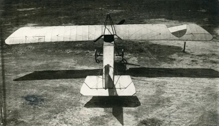 Framed Print : A Mexican-built monoplane