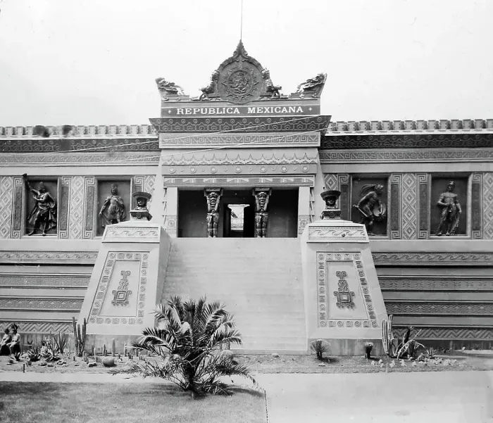 Framed Print : Mexican Pavilion, Exposition Universelle, Paris, 1889 Framed Print : Mexican Pavilion, Exposition Universelle, Paris, 1889