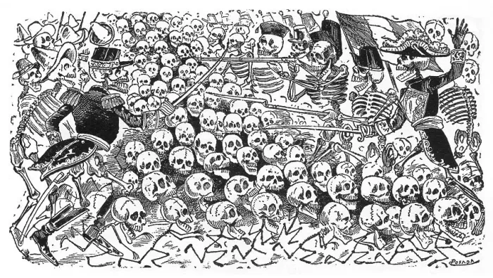 Framed Print : Mexico 1860s Mexican Comic Humour Death Macabre Framed Print : Mexico 1860s Mexican Comic Humour Death Macabre
