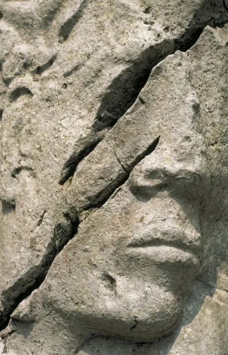 Framed Print : MEXICO. Palenque. El Palacio. Bas-relief with
