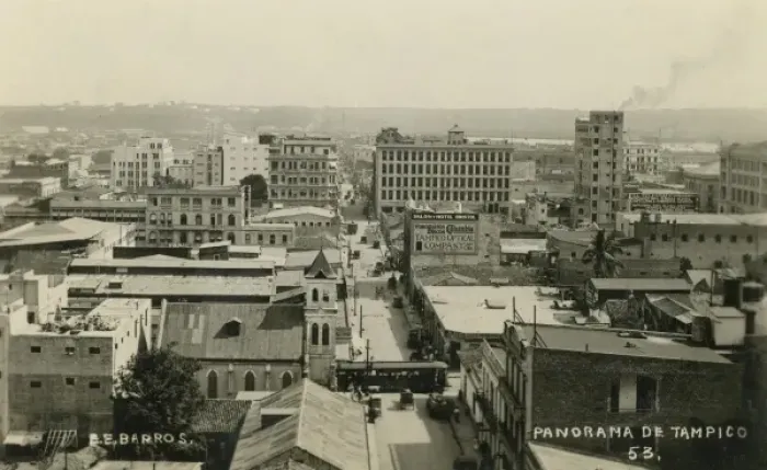Framed Print : Mexico - Panorama of Tampico Framed Print : Mexico - Panorama of Tampico