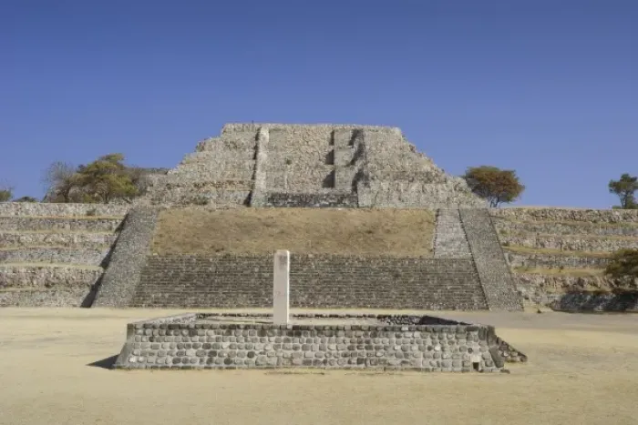 Framed Print : MEXICO. Xochicalco. Ceremonial Center. Pyramid Framed Print : MEXICO. Xochicalco. Ceremonial Center. Pyramid