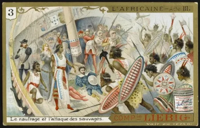 Framed Print : Meyerbeer Africaine Lib3 Framed Print : Meyerbeer Africaine Lib3