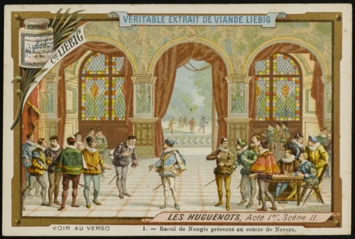 Framed Print : Meyerbeer / Huguenots / Lib1 Framed Print : Meyerbeer / Huguenots / Lib1