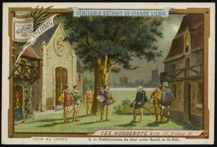 Framed Print : Meyerbeer / Huguenots / Lib3 Framed Print : Meyerbeer / Huguenots / Lib3