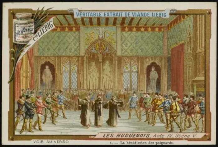 Framed Print : Meyerbeer / Huguenots / Lib4 Framed Print : Meyerbeer / Huguenots / Lib4