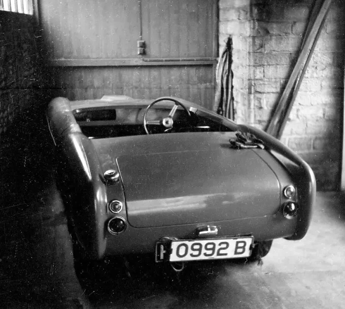 Framed Print : MGB custom 8096 WU, with trade plates 0992 B Framed Print : MGB custom 8096 WU, with trade plates 0992 B