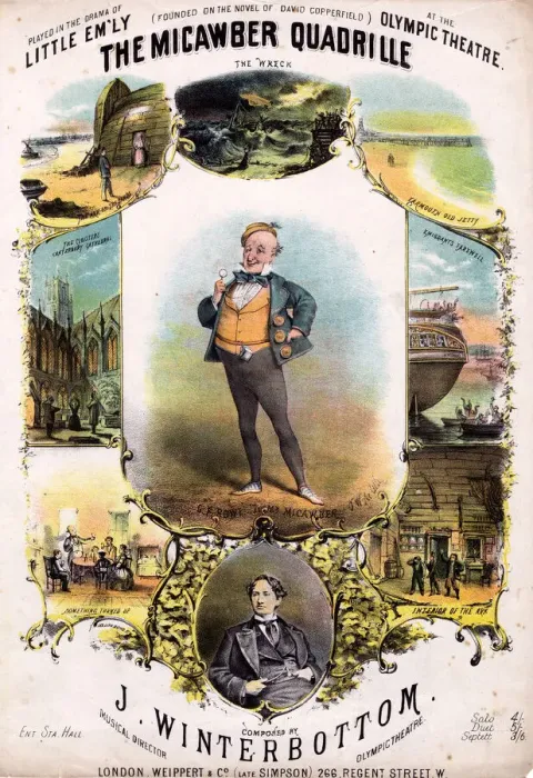 Framed Print : The Micawber Quadrille, by J Winterbottom Framed Print : The Micawber Quadrille, by J Winterbottom