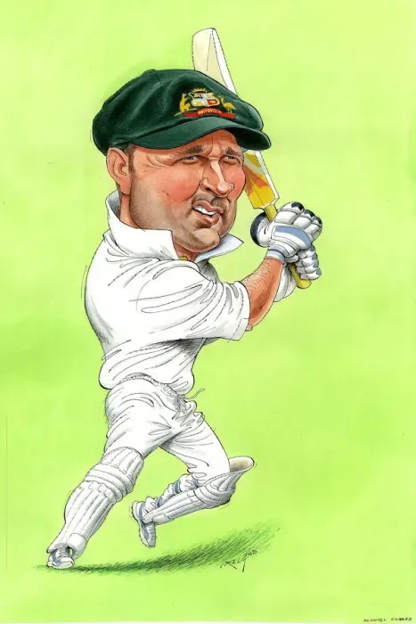 Framed Print : Michael Clarke - Australian cricketer