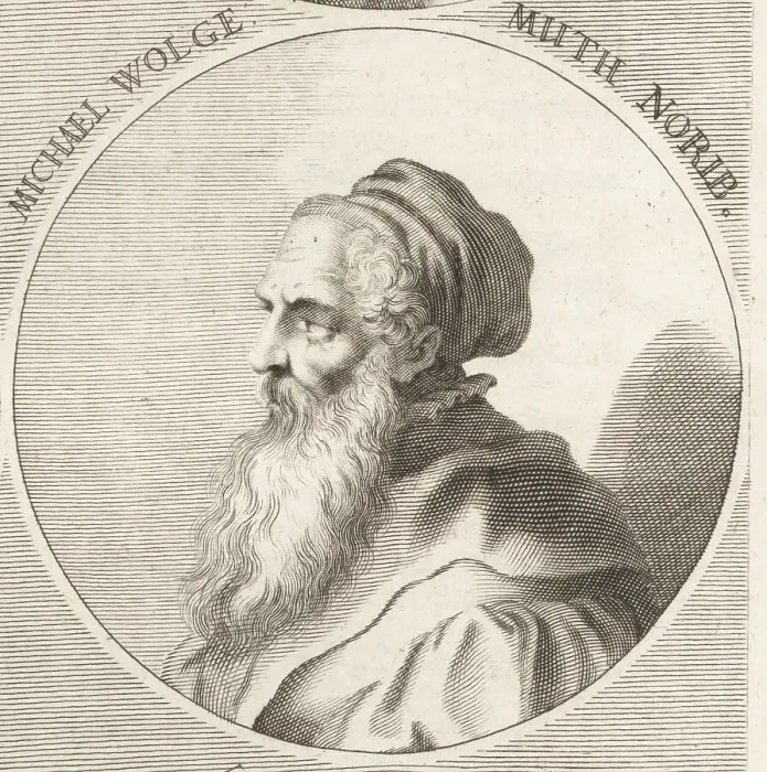 Framed Print : Michael Wolgemut, German painter and printmaker, 1434-1519 Framed Print : Michael Wolgemut, German painter and printmaker, 1434-1519