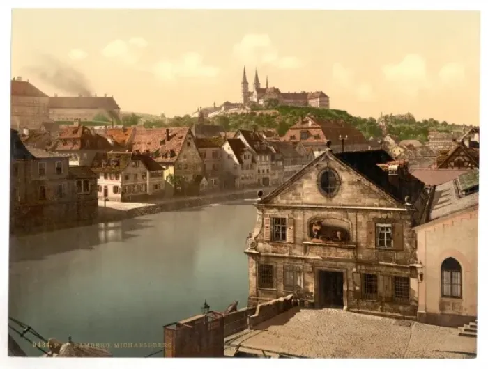 Framed Print : Michaelsberg, Bamberg, Bavaria, Germany Framed Print : Michaelsberg, Bamberg, Bavaria, Germany