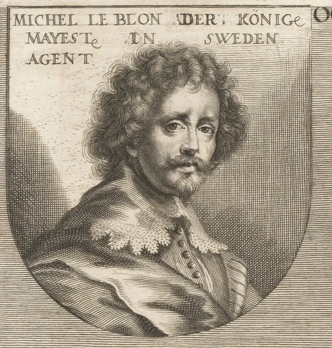 Framed Print : Michel le Blon, Dutch goldsmith and silver engraver, 1587-1656 Framed Print : Michel le Blon, Dutch goldsmith and silver engraver, 1587-1656