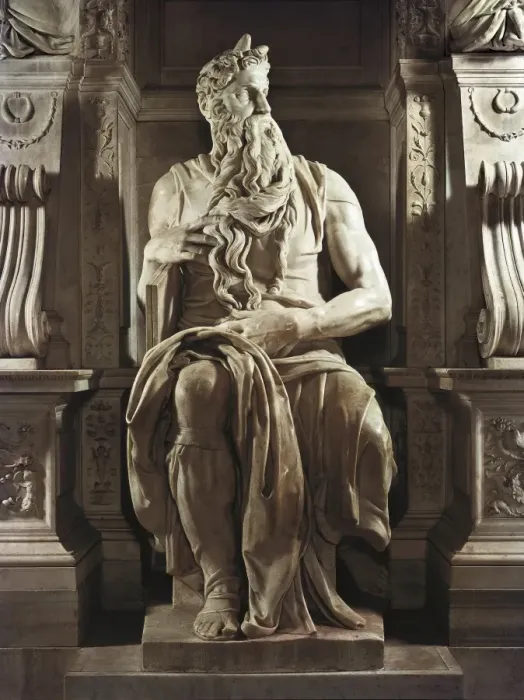 Framed Print : Michelangelo (1475-1564). Moses. 1513-1515. ITALY Framed Print : Michelangelo (1475-1564). Moses. 1513-1515. ITALY