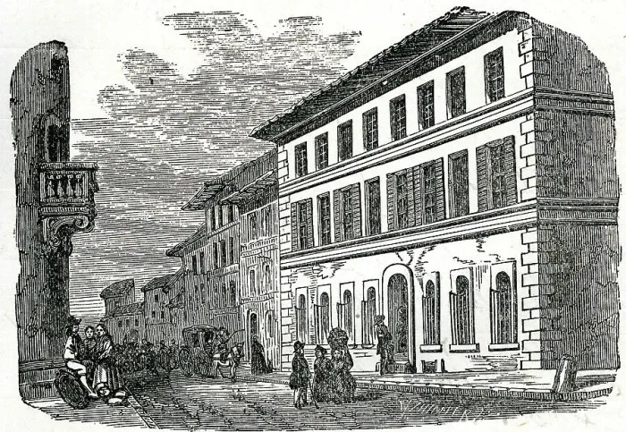 Framed Print : Michelangelo's house, Via Ghibellina, Florence, Italy Framed Print : Michelangelo's house, Via Ghibellina, Florence, Italy