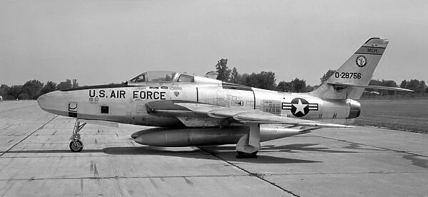 Michigan Air National Guard - Republic RF-84F Thunderflash