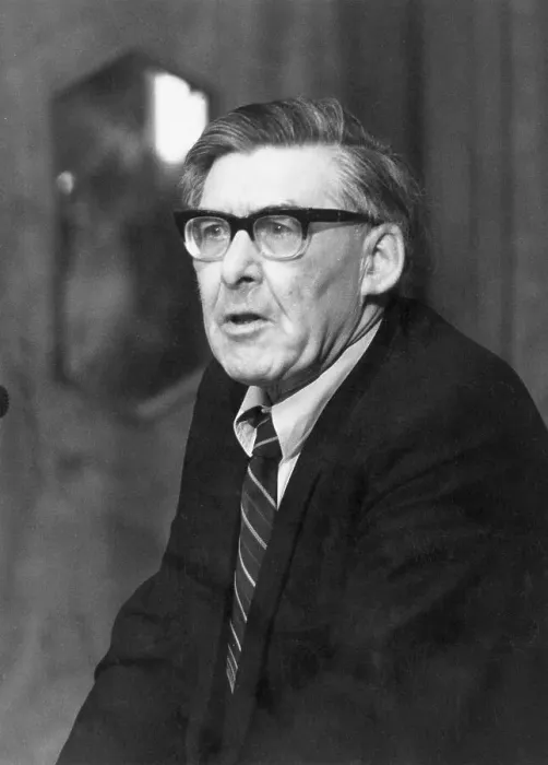 Framed Print : Mick McGahey, trade unionist and communist Framed Print : Mick McGahey, trade unionist and communist