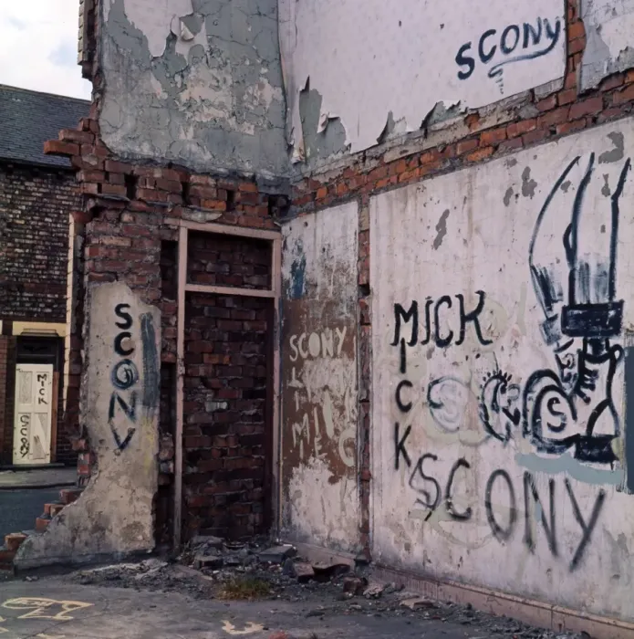 Framed Print : Mick Sconey. Middlesbrough 1970s Framed Print : Mick Sconey. Middlesbrough 1970s