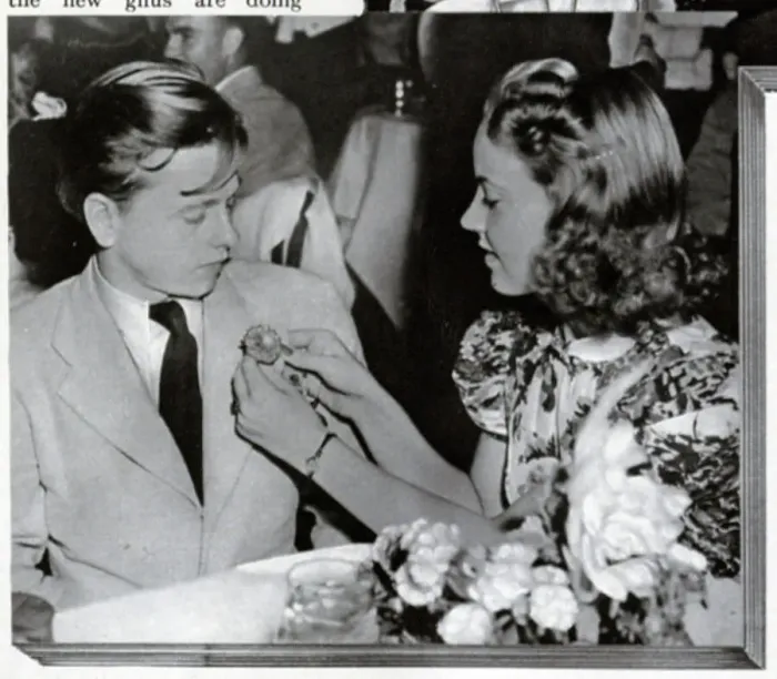 Framed Print : Mickey Rooney and Lilian Long Framed Print : Mickey Rooney and Lilian Long