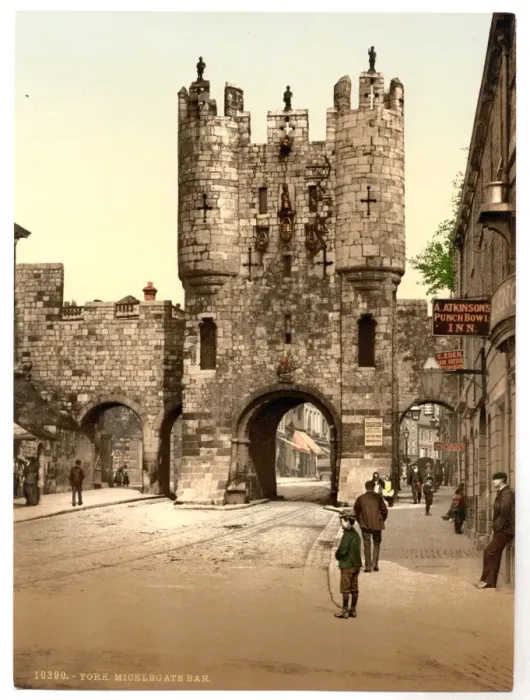 Framed Print : Micklegate Bar, York, England Framed Print : Micklegate Bar, York, England