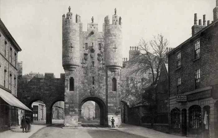 Framed Print : Micklegate, York city centre Framed Print : Micklegate, York city centre
