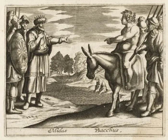 Framed Print : Midas and Silenus Framed Print : Midas and Silenus
