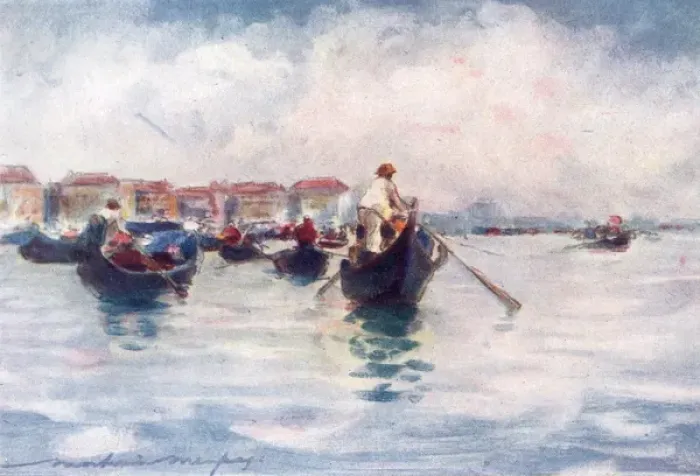 Framed Print : Midday on the lagoon - Venice, Italy Framed Print : Midday on the lagoon - Venice, Italy