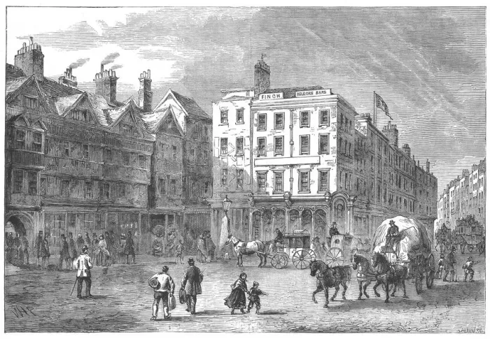 Framed Print : Middle Row, Holborn Framed Print : Middle Row, Holborn