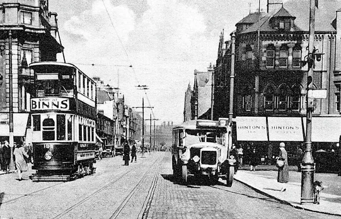 Framed Print : Middlesbrough Albert Road probably 1930s Framed Print : Middlesbrough Albert Road probably 1930s