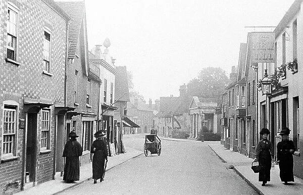 Midhurst Rumbold's Hill early 1900s