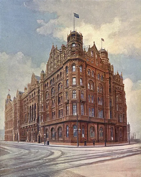 Framed Print : Midland Hotel Manchester Framed Print : Midland Hotel Manchester