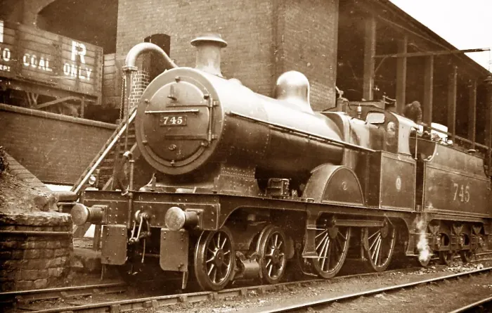 Framed Print : Midland Railway Class 3 locomotive No. 745 - possibly 1930s Framed Print : Midland Railway Class 3 locomotive No. 745 - possibly 1930s