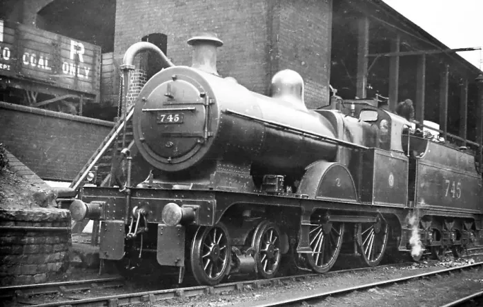 Framed Print : Midland Railway Class 3 No. 745 Framed Print : Midland Railway Class 3 No. 745