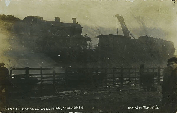 Midland Railway Collision - Disaster - (Scotch Express - Collision of twoAMidland Railway