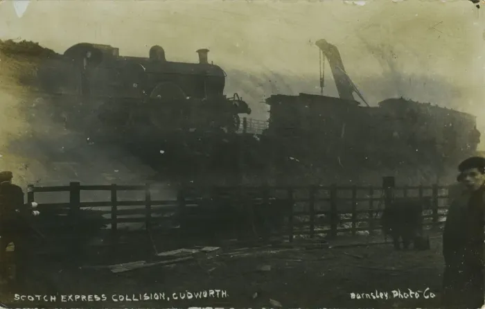 Framed Print : Midland Railway Collision - Disaster - (Scotch Express - Collision of twoAMidland Railway Framed Print : Midland Railway Collision - Disaster - (Scotch Express - Collision of twoAMidland Railway