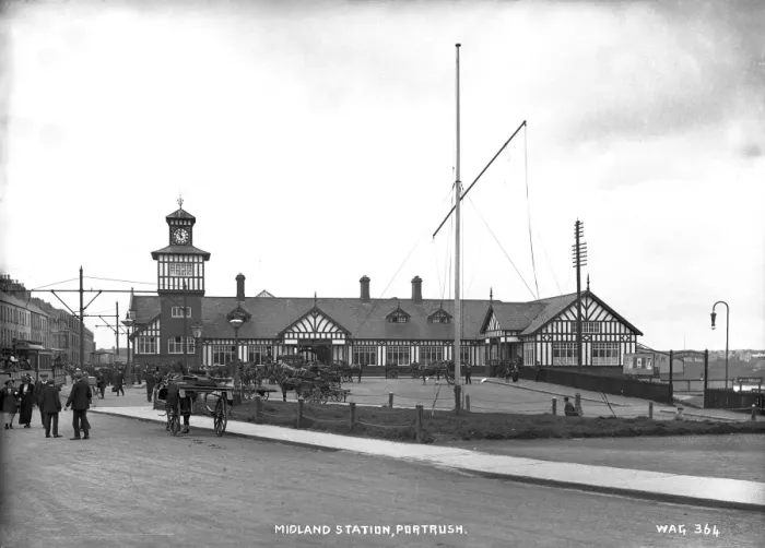 Framed Print : Midland Station, Portrush Framed Print : Midland Station, Portrush