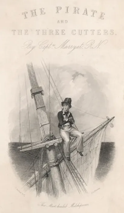 Framed Print : Midshipman at Masthead Framed Print : Midshipman at Masthead