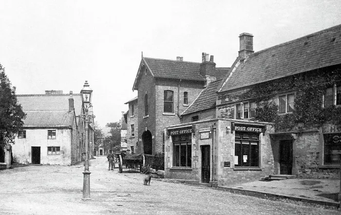 Framed Print : Midsomer Norton early 1900s Framed Print : Midsomer Norton early 1900s
