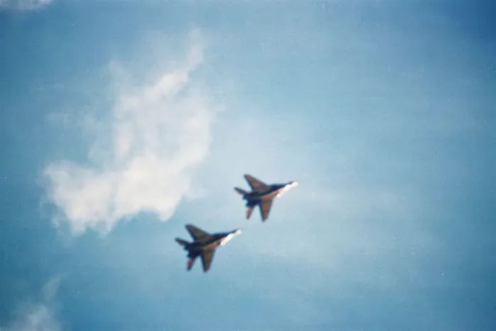 Framed Print : MiG 29s at Fairford Framed Print : MiG 29s at Fairford