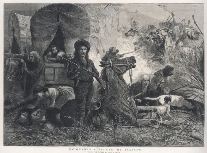 Framed Print : MIGRANT SETTLERS ATTACKD Framed Print : MIGRANT SETTLERS ATTACKD