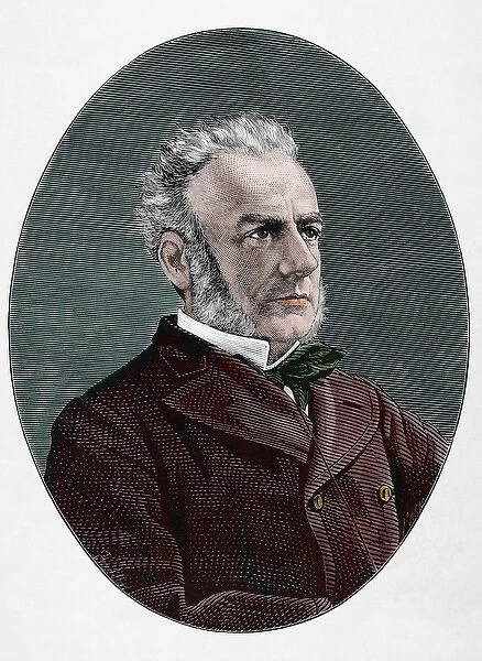Miguel Lobo y Malagamba (1818-1876). Spanish navy. Engraving